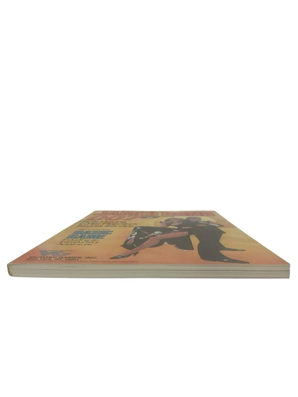 VG Games JAMES BOND 007 BASIC GAME paperback rulebook CM111425